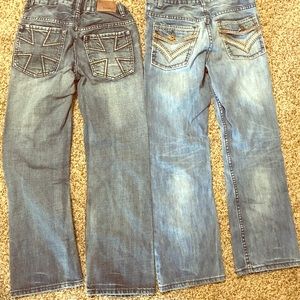 2 Flypaper Jeans and 1 pair of F. U. S. A. I.